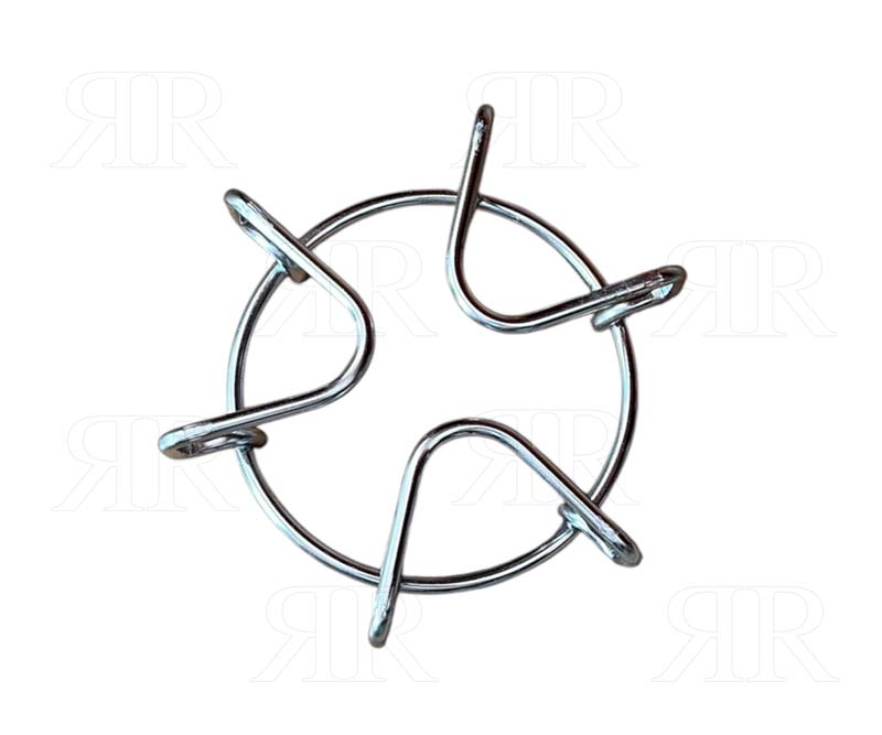 Clicca per ingrandire Griglia per Cucina F.lli Onofri Cromata ad 1 Fuoco Piccola Ø 108 mm.