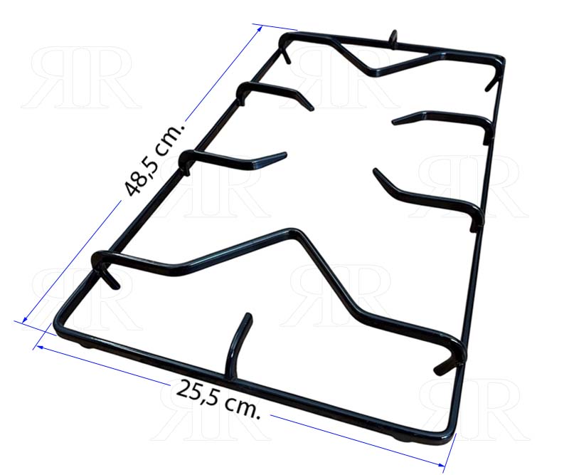 Griglia Ariston Indesit Pesciera 485 x 255 mm.