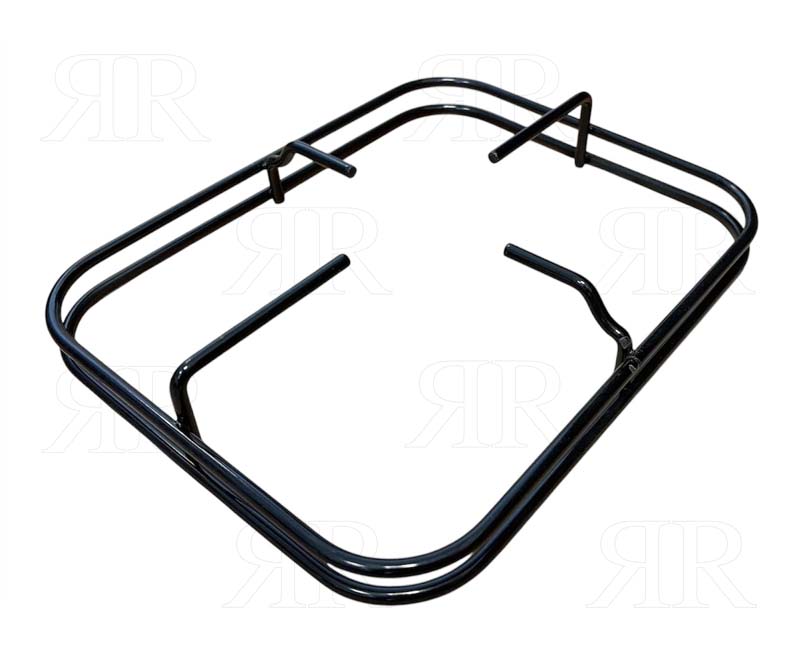 Clicca per ingrandire Griglia Nardi 1 Fuoco Smaltata Nera per Cucina Piano Cottura 245 X 210 mm.