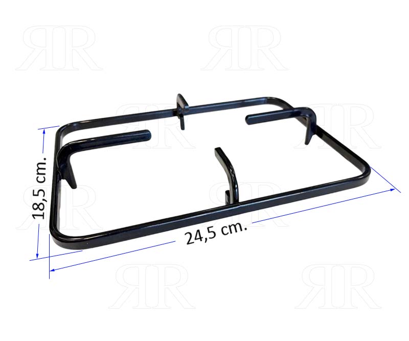 Clicca per ingrandire Griglia Star a 1 Fuoco Smaltata 185 X 245 mm.