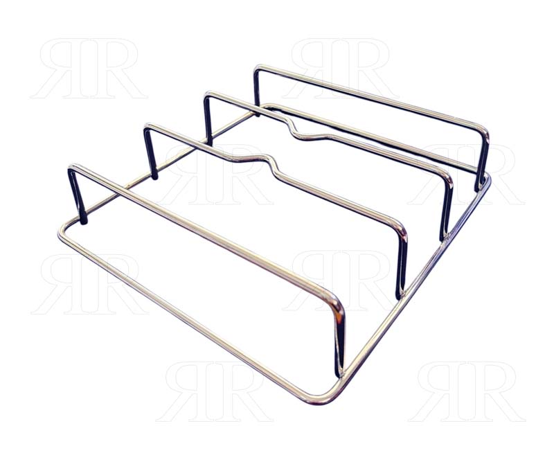 Clicca per ingrandire Griglia per Cucina Piano Cottura Samet ad 1 Fuoco Cromata 205 X 200 mm.