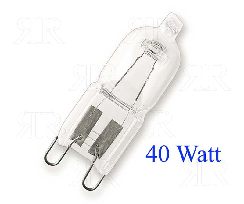 Lampada Alogena per Forno Innesto G9 da 40 Watt