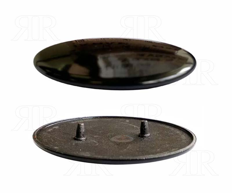 Coperchio Spartifiamma Smaltato Nero Lucido Medio Sabaf per Piano Cottura Multimarche