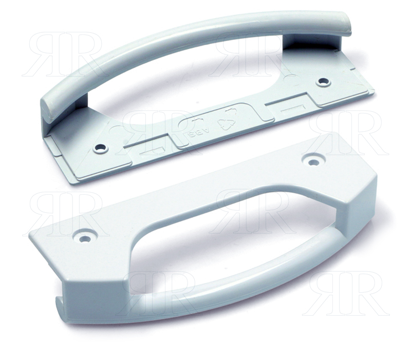 Clicca per ingrandire Maniglia Porta Frigorifero Bianca Bosch Siemens Neff - Cod. Originale 00096110