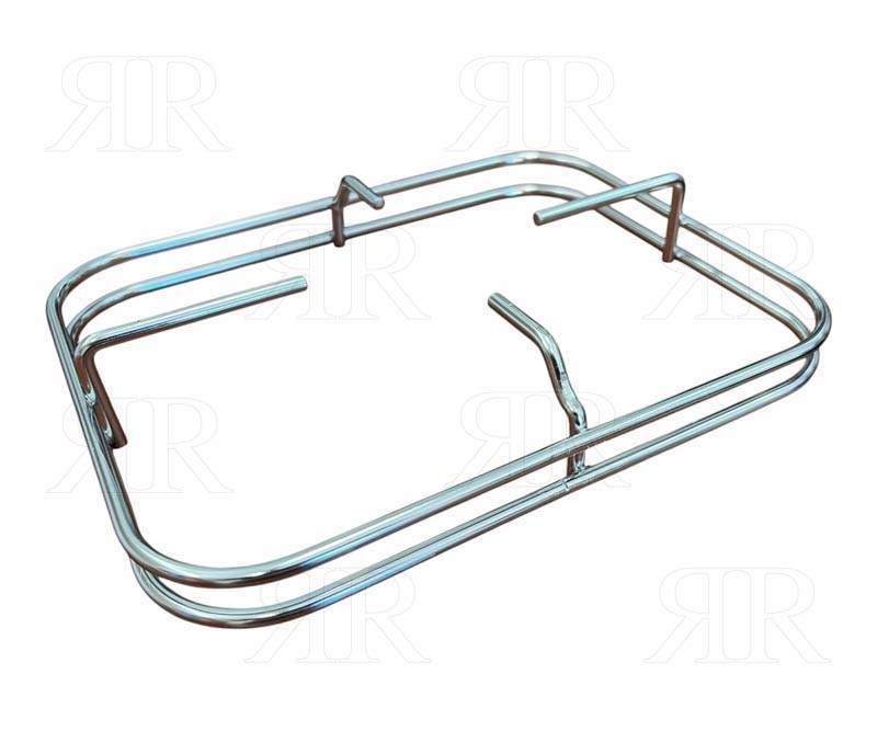 Clicca per ingrandire Griglia per Cucina Nardi ad 1 Fuoco Cromata 245 X 195 mm.
