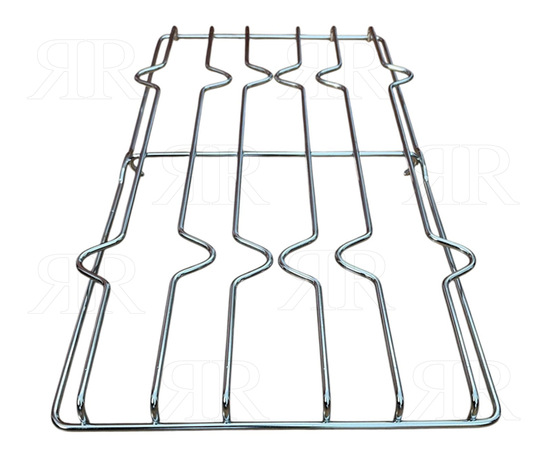 Clicca per ingrandire Griglia per Cucina a Gas Ariston a 2 Fuochi Cromata 486 X 255 mm.