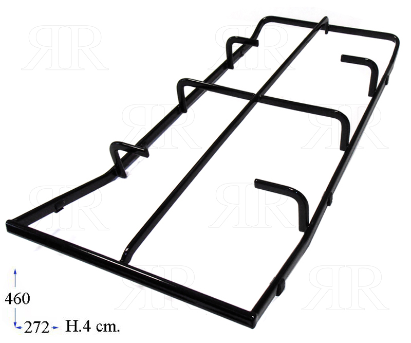 Griglia ad 1 Fuocho Smaltata Centrale per Electrolux Rex Zanussi 455 X 220 mm.