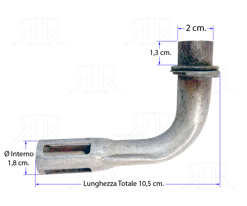 Clicca per ingrandire Supporto Venturi per Cucina Areilos XPer con Innesto Ø 2 cm.