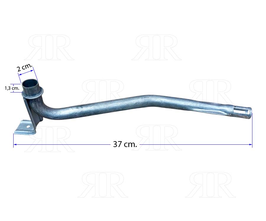 Clicca per ingrandire Supporto Venturi per Cucina Areilos XPer Grande Destro Innesto Ø 2 cm.