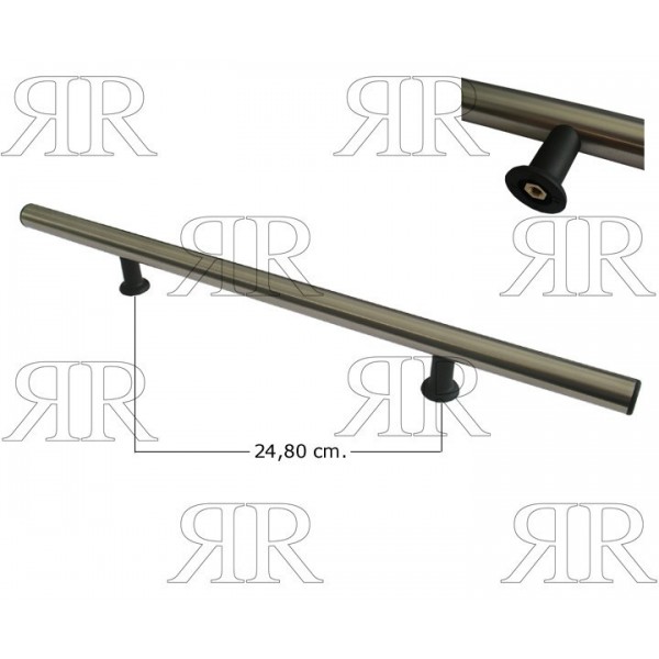 MANIGLIA FORNO / FRIGO ACCIAIO INOX - LUNGHEZZA 47 CM.