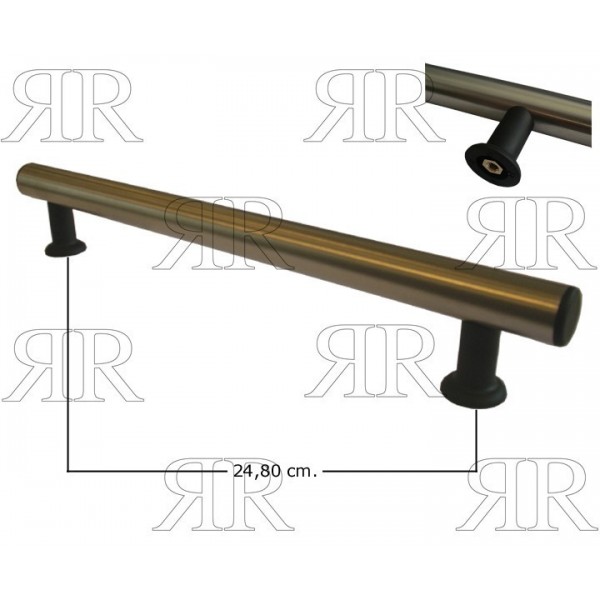 MANIGLIA FORNO / FRIGO ACCIAIO INOX - LUNGHEZZA 3090 CM.