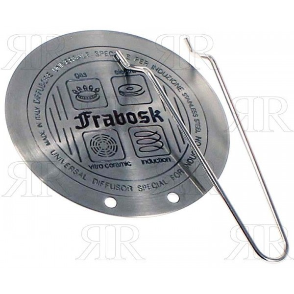 Induttore Diffusore con Pinza in Acciaio Inox Ø 22 cm.