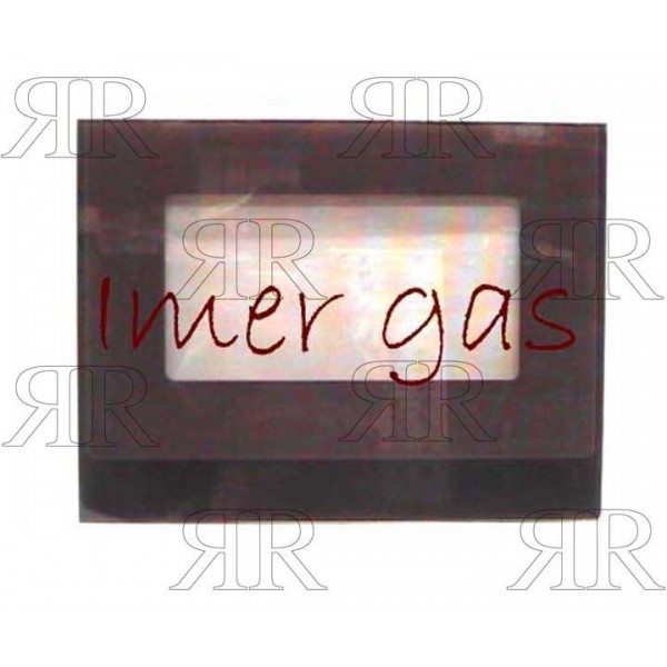 VETRO FORNO TIPO BOMPANI COLORE MARRONE 583 X 427 MM