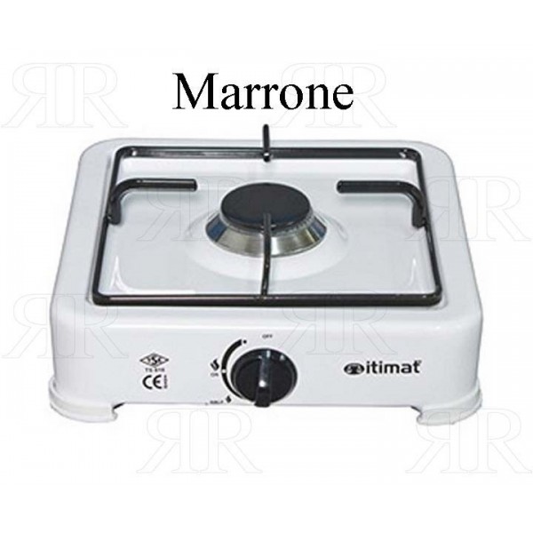 FORNELLO 1F ITIMAT SMALTATO MARRONE