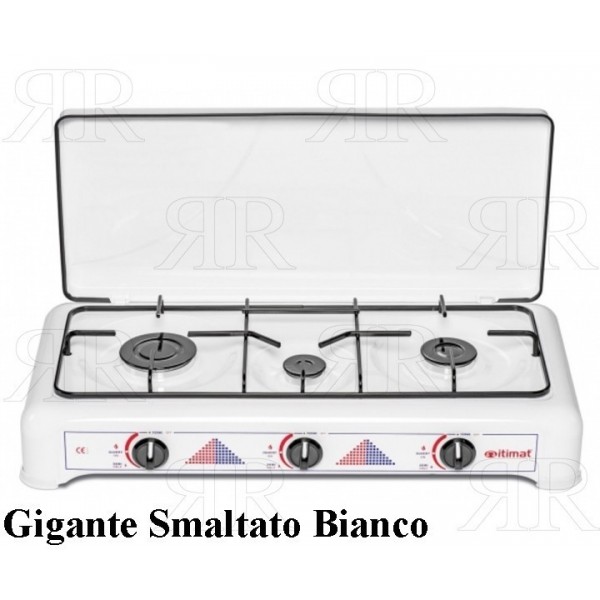 FORNELLO ITIMAT 3 FUOCHI GIGANTE BIANCO
